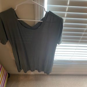 Women’s criss cross top